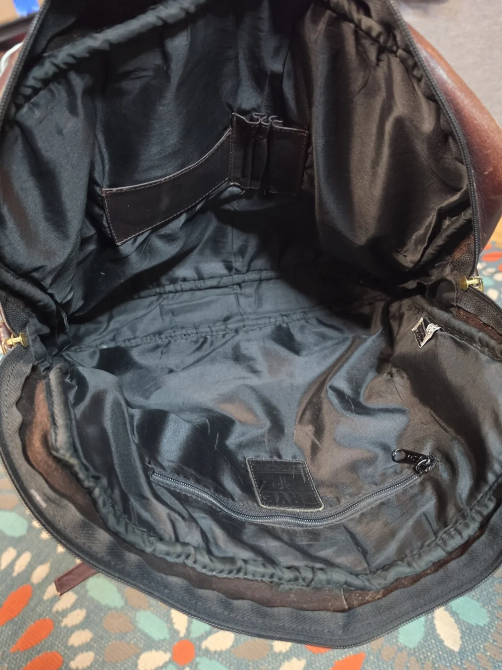 Frye Vintage Brown Leather Laptop Satchel